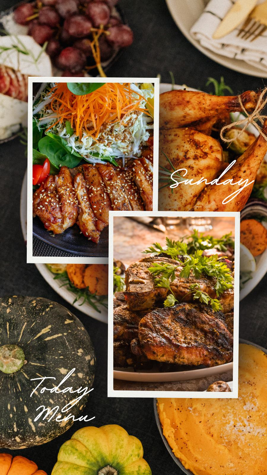 Today's Menu — Sunday Service Story mockup